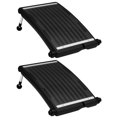 Berkfield Curved Pool Solar Heating Panels 2 pcs 72.5x46 cm