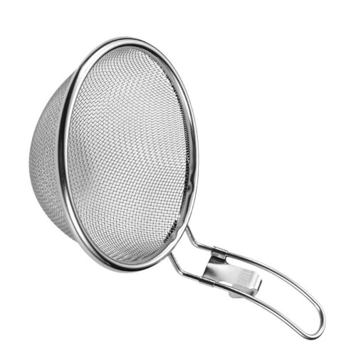 Professional Stainless Steel Fine Mesh Filter Hanging Edges-L