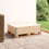 Berkfield Pallet Collar 60x80 cm Solid Pine Wood 1