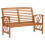 Berkfield Garden Bench 119 cm Solid Acacia Wood 1