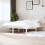 Berkfield Bed Frame without Mattress White Super King Solid Wood 1