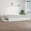 Berkfield Bed Frame without Mattress with Drawers White Super King 1