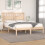 Berkfield Bed Frame without Mattress Solid Wood Small Double 1