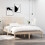 Berkfield Bed Frame without Mattress Solid Wood Double 1