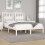 Berkfield Bed Frame without Mattress White Solid Wood Small Double 1