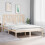 Berkfield Bed Frame without Mattress Solid Wood Double 1