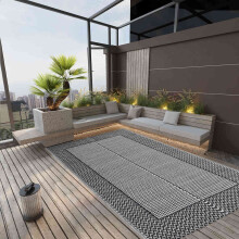 Berkfield Outdoor Carpet ARAKIL Grey 190x290 cm PP