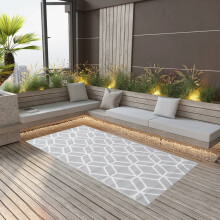 Berkfield Outdoor Carpet ARAKIL Grey 120x180 cm PP