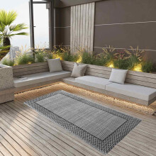Berkfield Outdoor Carpet ARAKIL Grey 120x180 cm PP