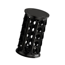 Coffee Capsules Rotating Rack Stores 40 Pods Space Saving-Black