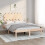 Berkfield Bed Frame without Mattress 135x190 cm Double Solid Wood 1
