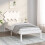 Berkfield Bed Frame without Mattress White 90x190 cm Single Solid Wood 1