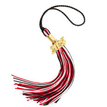 2025 Tassels Graduation Easy to Use-Blackred and white