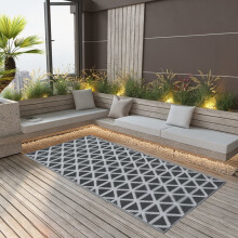 Berkfield Outdoor Carpet ARAKIL Black 190x290 cm PP