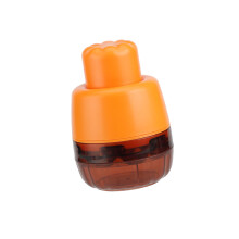 Fast Press Type Cherries Pitter 7 Holes Designs-orange color