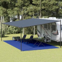 Berkfield Tent Carpet 400x600 cm Blue HDPE