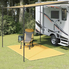 Berkfield Tent Carpet Beige 250x200 cm HDPE