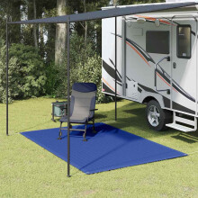 Berkfield Tent Carpet 200x300 cm Blue HDPE