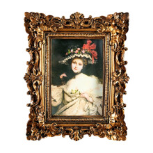 Vintage Picture Frame,Decorative Photo Frame Antique-Retro Gold