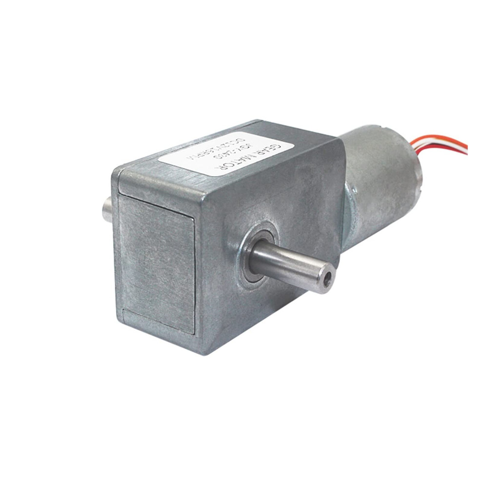 24V Brushless Worm Gear Motor Jgy3702430d, Torque Quiet Longlife 10Rpm Double Shaft Dc Gear Motor 9045646558936
