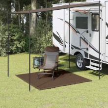 Berkfield Tent Carpet 250x250 cm Brown