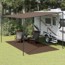 Berkfield Tent Carpet 250x450 cm Brown