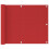 Berkfield Balcony Screen Red 75x500 cm HDPE 1