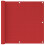 Berkfield Balcony Screen Red 90x500 cm HDPE 1