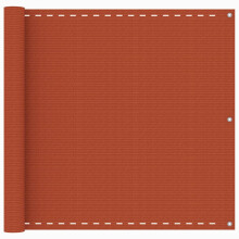 Berkfield Balcony Screen Orange 90x400 cm HDPE