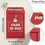 Sturdy Metal Locking Storage Box With Double Keys-Red 4