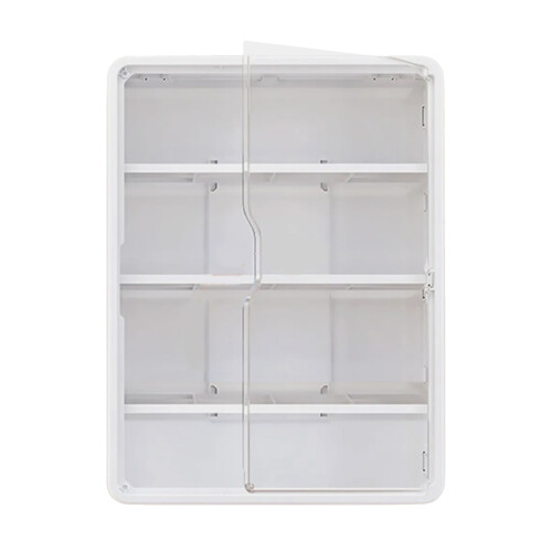Large-capacity Wall Mounted Organiser Multi Tiers-large White