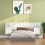 Berkfield Bed Headboard with Cabinets White Engineered Wood 1