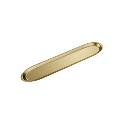 Stainless Steel Narrow Buffets Tray Scratch Resistant-gold B