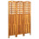 Berkfield 3-Panel Room Divider 121x2x170 cm Solid Acacia Wood 1