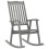 Berkfield Rocking Chair Grey Solid Acacia Wood 1