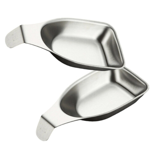 2pc Stainless Steel Condiment Container-Sand light L