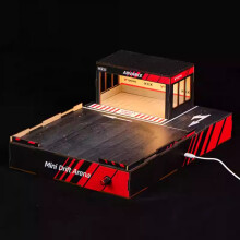 1:64 Roterende Drift Display Base - Automatisk Motoriseret Display til Støbte Biler, Desktop Racerbane (Modelbiler Medfølger Ikke)