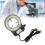144 LED Microscope Ring Light with Adjustable Brightness USB Powered for Stereo Microscope Illumination 5