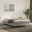 Berkfield Box Spring Bed Frame Light Grey Double Velvet (UK/IE/FI/NO only) 1