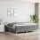 Berkfield Box Spring Bed Frame Dark Grey Super King Fabric (UK/IE/FI/NO only) 1