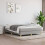 Berkfield Box Spring Bed Frame Light Grey Double Fabric (UK/IE/FI/NO only) 1