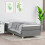 Berkfield Box Spring Bed Frame Dark Grey Single Fabric (UK/IE/FI/NO only) 1