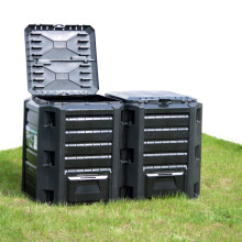 Berkfield Garden Composter Black 380 L
