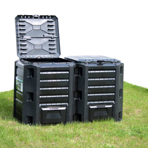 Berkfield Garden Composter Black 800 L