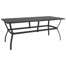 Berkfield Garden Table Anthracite 190x80x72 cm Steel