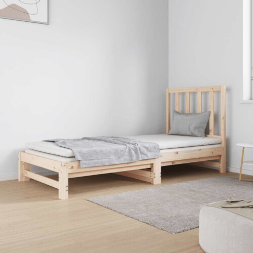 Berkfield Pull-out Day Bed without Mattress 2x(90x190) cm