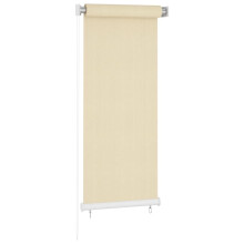Berkfield Outdoor Roller Blind Cream 60x140 cm HDPE