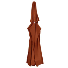 Berkfield Replacement Fabric for Outdoor Parasol Terracotta 610 cm