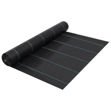 Berkfield Weed & Root Control Mat Black 2x5 m PP