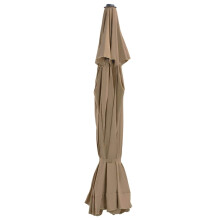Berkfield Replacement Fabric for Outdoor Parasol Taupe 515 cm